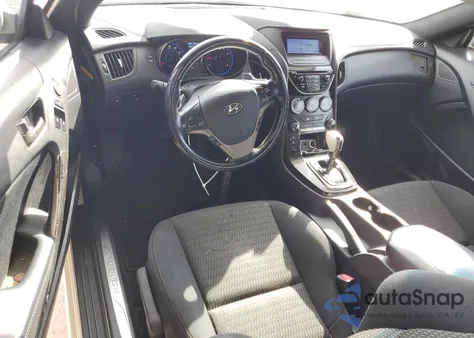 2013 Hyundai Genesis Coupe 2.0T from USA, damaged, VIN KMHHT6KD3DU089117